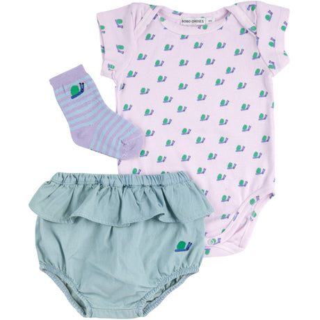 Bobo Choses Lavender Funny Snail Gift Set