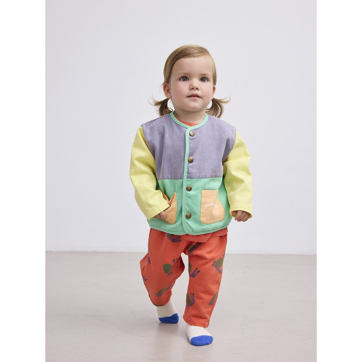 Bobo Choses Multicolor Color Block Woven Jacket