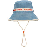Bobo Choses Light Blue Light Denim Bucket Hat