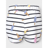 Name It Bright White Ice Vigga Shorts F1 Noos