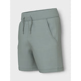 Name It Slate Gray Vivasse Long Sweat Shorts