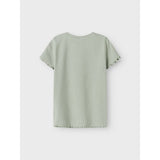 Name It Aqua Gray Lemon Vivemma Slim T-Shirt