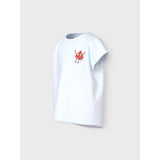 Name It Bright White Watermelon Varutti Capsl Loose T-Shirt