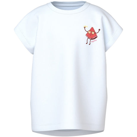 Name It Bright White Watermelon Varutti Capsl Loose T-Shirt