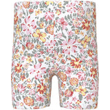Name It Bright White Yellow Flower Vayo Short Leggings