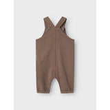 Name It Walnut Ib Regular Bow Tap Twill Overall