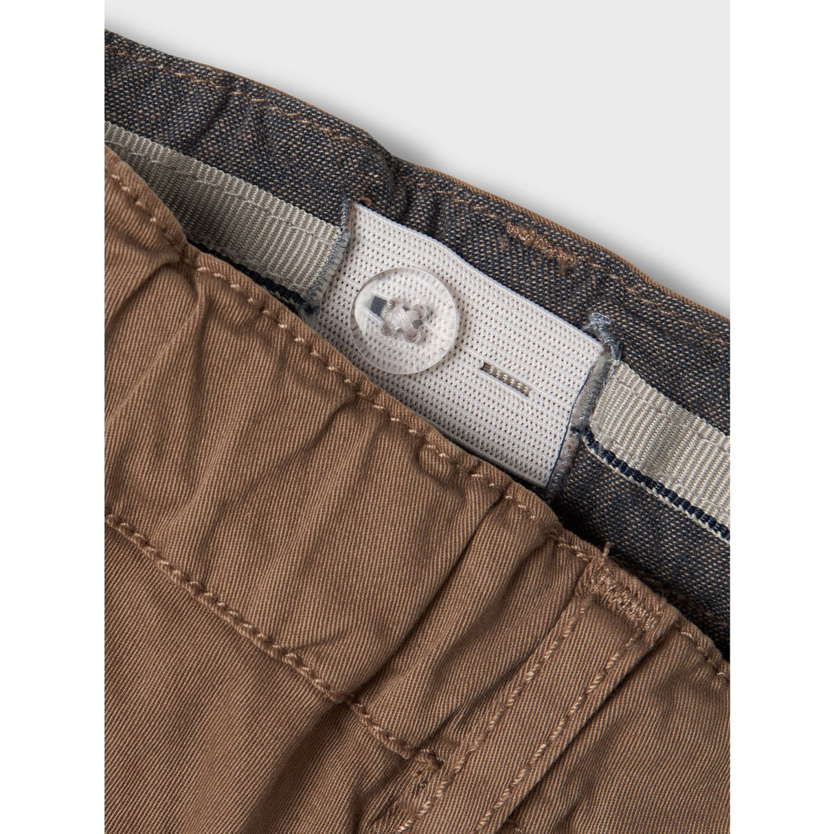 Name It Walnut Ryan Jog Twill Shorts