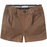 Name It Walnut Ryan Jog Twill Shorts