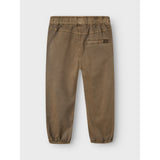 Name It Walnut Ryan Jogger Twill Pants