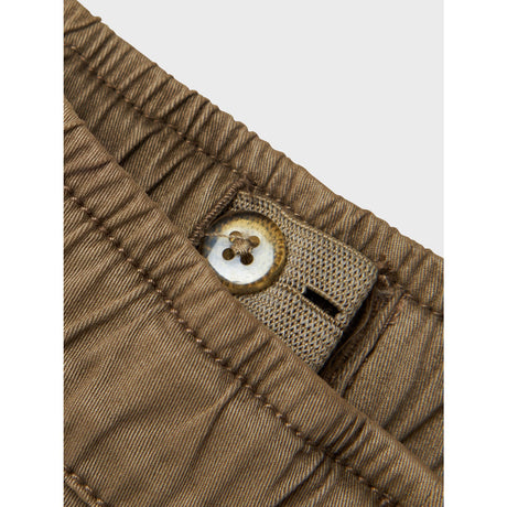 Name It Walnut Ryan Jogger Twill Pants