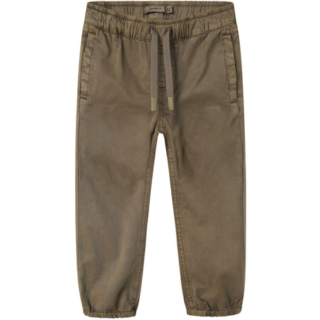 Name It Walnut Ryan Jogger Twill Pants