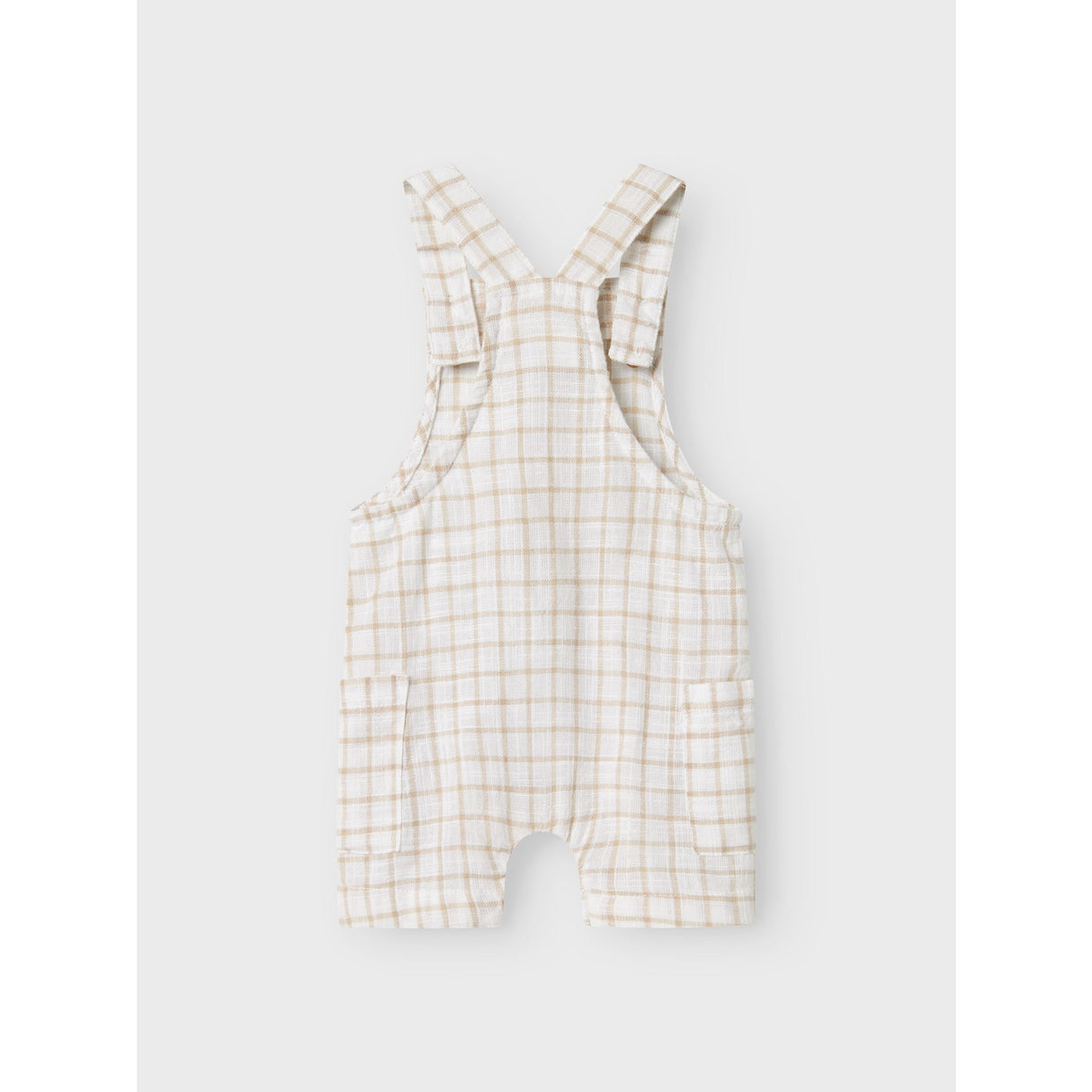 Name It Bright White Halom Short Overall