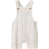 Name It Bright White Halom Short Overall