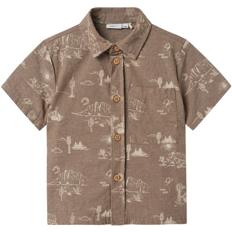 Name It Walnut Hestern Regular Shirt