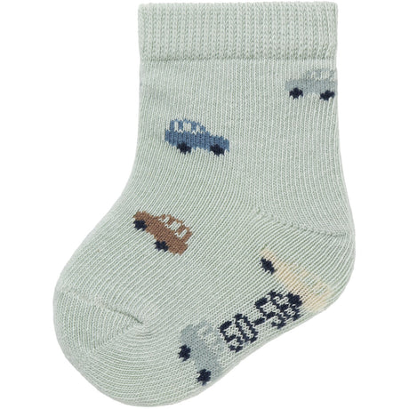 Name It Aqua Gray Hurra Socks