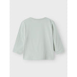 Name It Aqua Gray Hako Regular Blouse