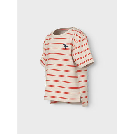 Name It Whitecap Gray Paprika Voby Regular T-Shirt