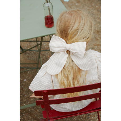 COPENHAGEN COLORS Dusty Rose W Cream Stripe 3-Pack Seersucker Accessories