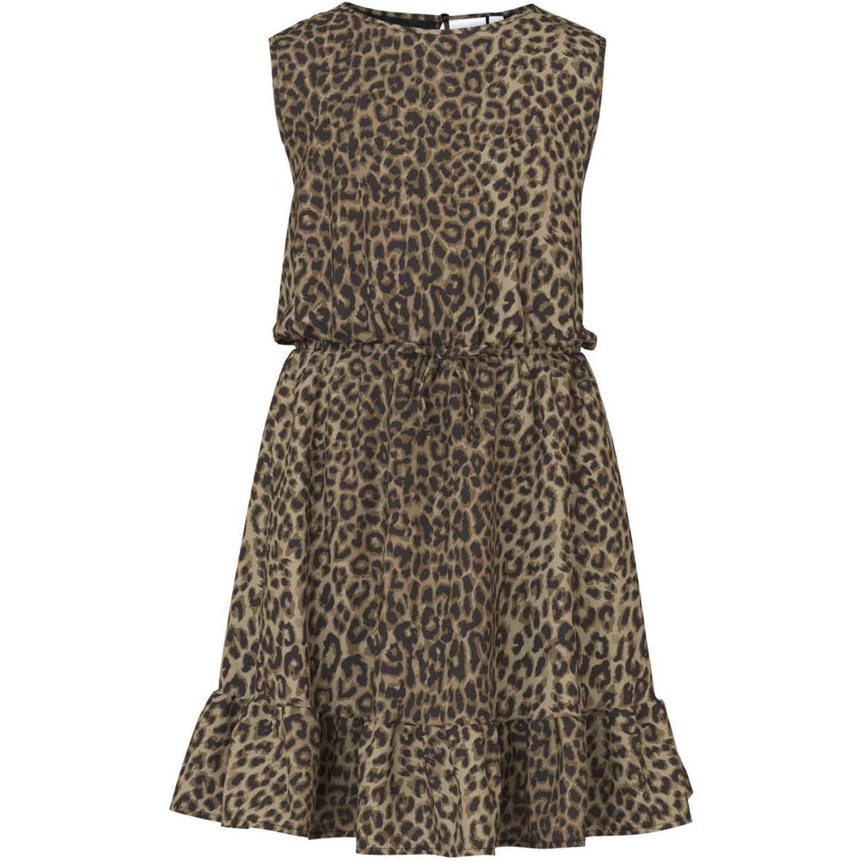 Name It Black Leopard AOP Vinaya Spencer Dress