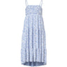 Name It Serenity White Flower Vinaya Strap Maxi Dress