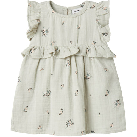 Name It Aqua Gray Hikka Capsl Dress