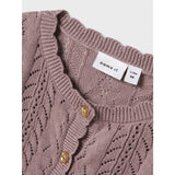 Name It Purple Dove Jollie Knit Cardigan