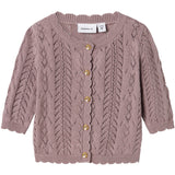 Name It Purple Dove Jollie Knit Cardigan