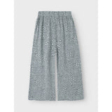 Name It Aqua Gray Leo Jilli 7/8 Skirt Pants