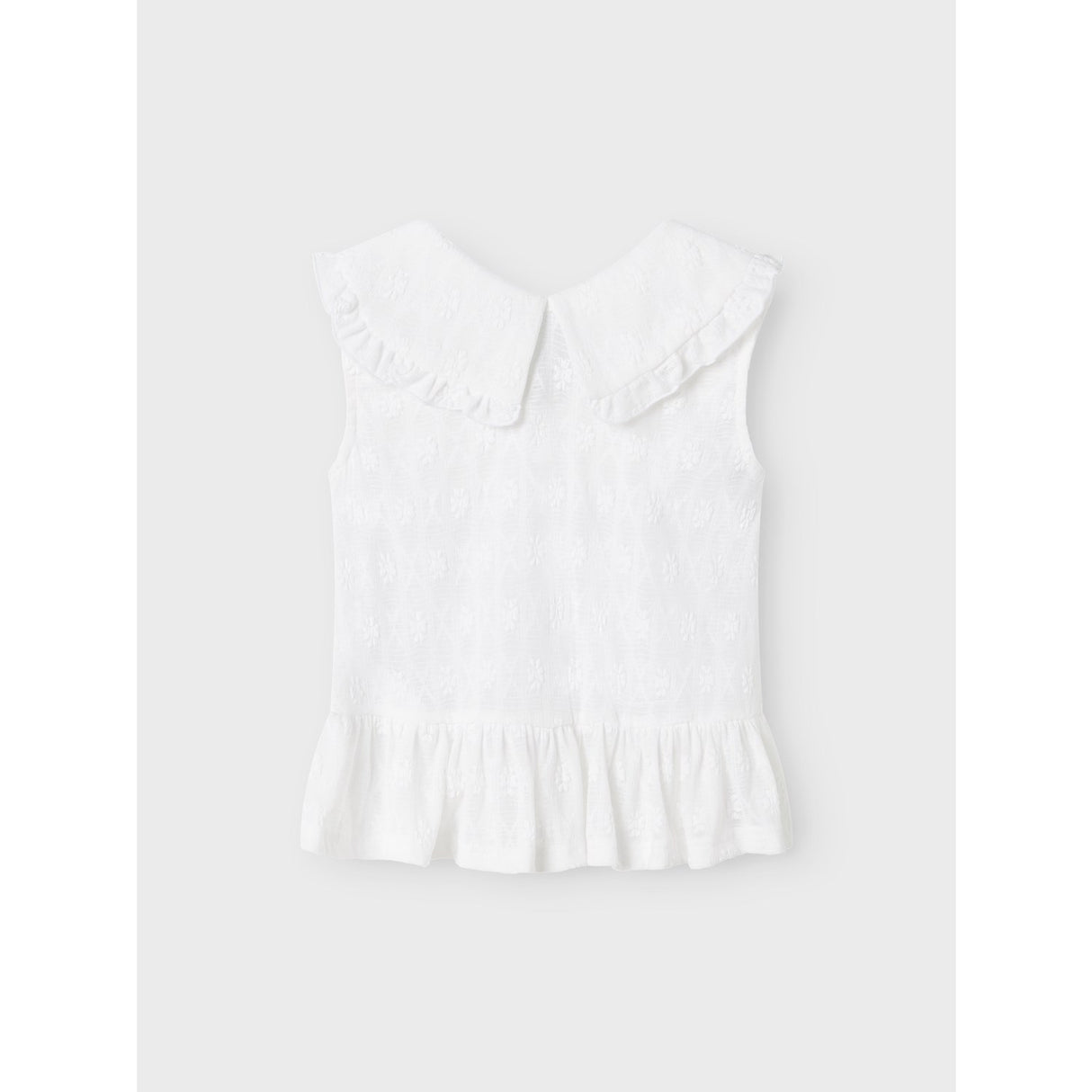 Name It Bright White Holo Short Top