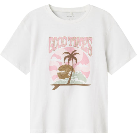 Name It Bright White Jekan Regular T-Shirt