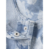 Name It Light Blue Denim Silla Denim Spencer Dress