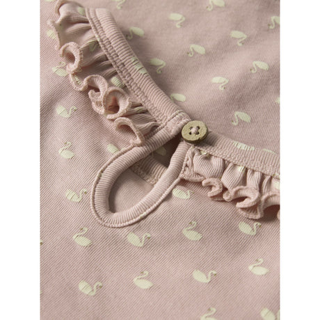 Lil'Atelier Peach Whip Swans Gayo Slim Blouse