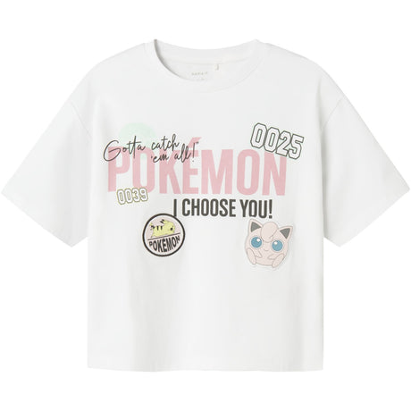 Name It Bright White Morana Pokemon T-Shirt