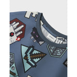 Name It Blue Mirage Map Minecraft Regular Poly T-Shirt