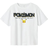 Name It Bright White Mat Pokemon Regular T-Shirt