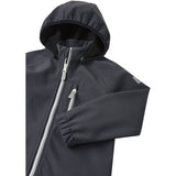 Reima Soft black Vantti Soft black Softshell Jacket