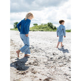 Serendipity Azur Stripe Long Shorts