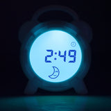 Alecto White Sleep Trainer, Night Light And Alarm Clock