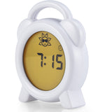 Alecto White Sleep Trainer, Night Light And Alarm Clock