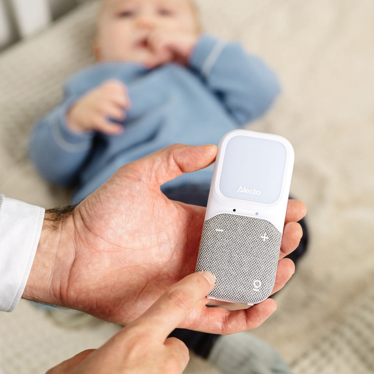Alecto Full Eco Dect Baby Monitor With Light