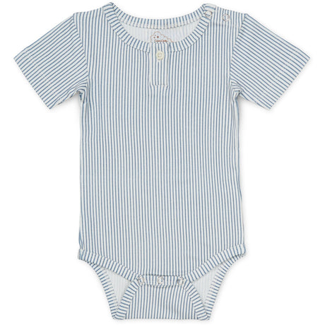 Cam Cam Copenhagen Classic Stripes Blue Short Sleeved Body Elliot