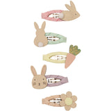 Mimi & Lula 5 Hair Clips - Mini Easter Bunny