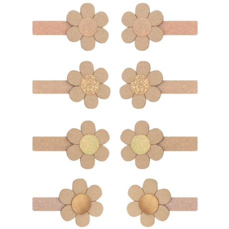 Mimi & Lula 8 Hair Clips - Mini Daisy Spring Magic