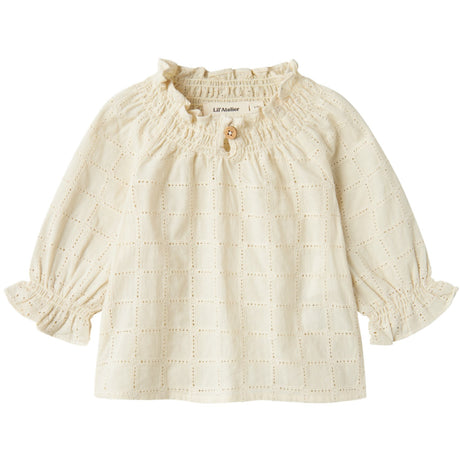 Lil'Atelier Turtledove Binda Loose Shirt