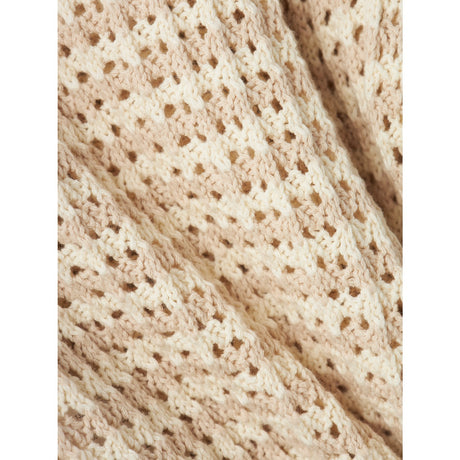 Lil'Atelier Turtledove Gray Morn Boa Knit