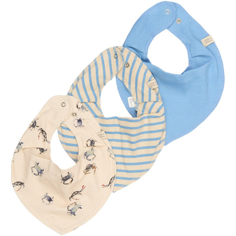 Petit Piao Sea Fabric Bib 3 Pack