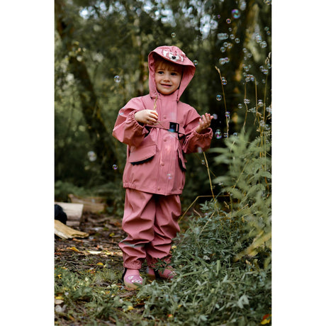 Mikk-Line Ash Rose Red Panda 3D Wellies