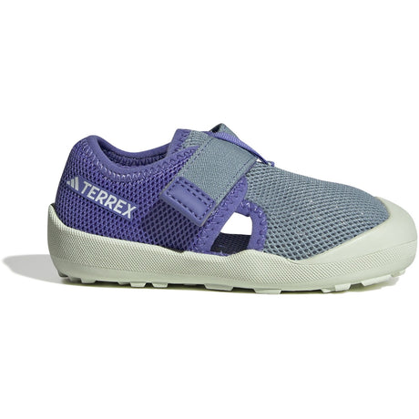 adidas Originals Magic Grey/Semi Cobalt Blue/Semi Cobalt Blue Terrex Captain Toey I Sandal