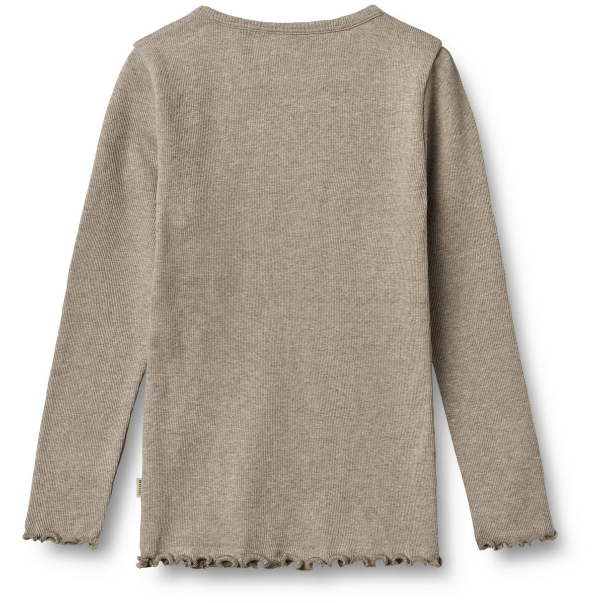 Wheat Gravel Melange Blouse Ida