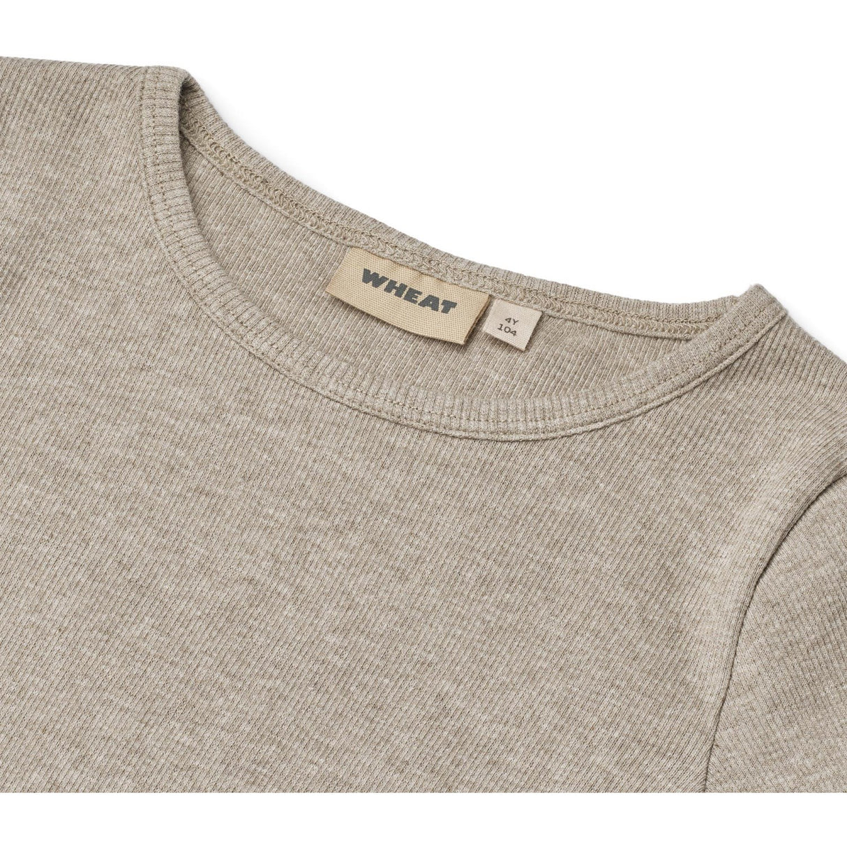 Wheat Gravel Melange Blouse Ida